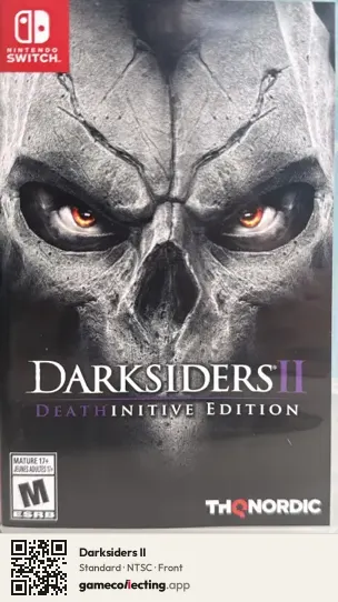 Darksiders II Nintendo Switch, NTSC box front