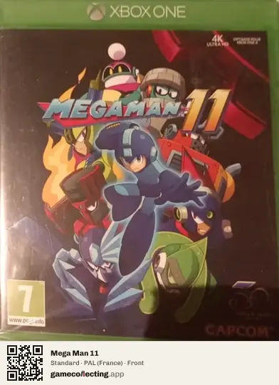 Mega Man 11 Xbox One, France box front