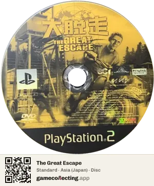 The Great Escape PlayStation 2, Asia disc