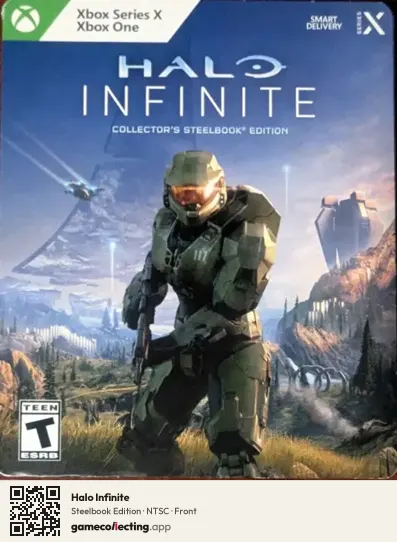 Halo Infinite Xbox Series X, NTSC box front