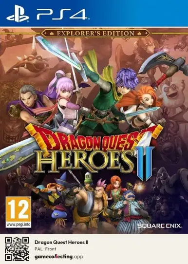 Dragon Quest Heroes II PlayStation 4, PAL box front