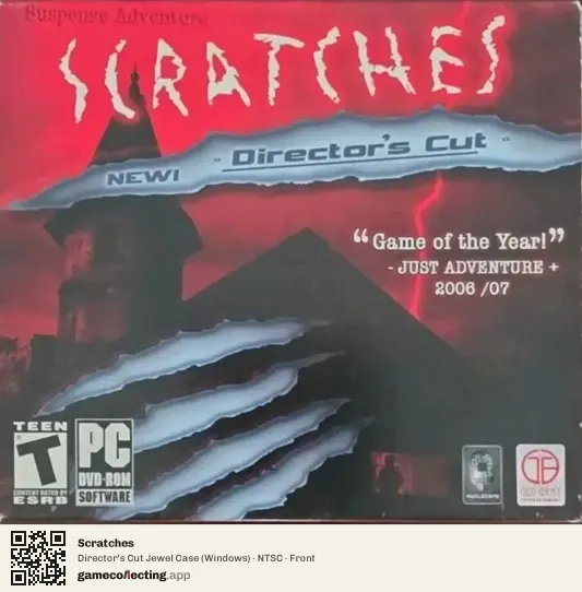 Scratches Computer, NTSC box front