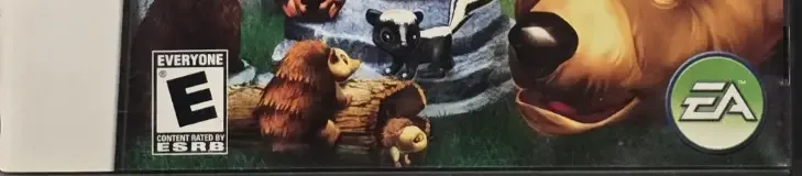 SimAnimals, the ESRB box on its front