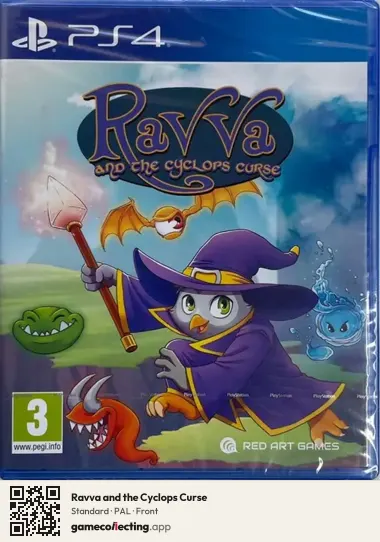 Ravva and the Cyclops Curse PlayStation 4, PAL box front