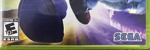 Sonic Unleashed, the ESRB box on its front