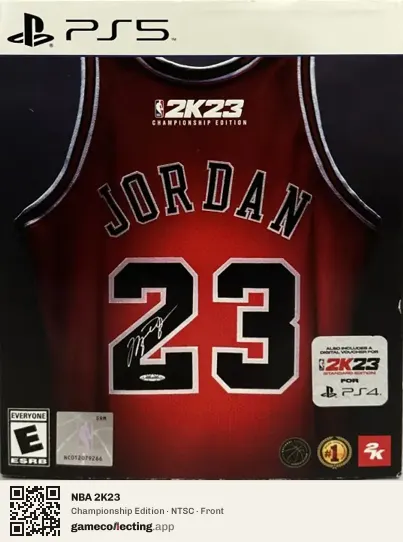 NBA 2K23 PlayStation 5, NTSC box front
