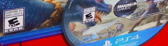 Beast Quest, the ESRB box on its front