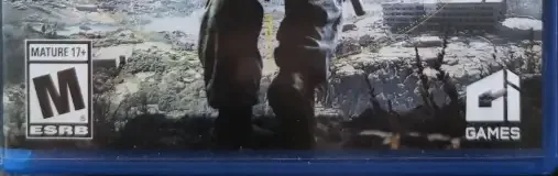 Sniper: Ghost Warrior 3, the ESRB box on its front