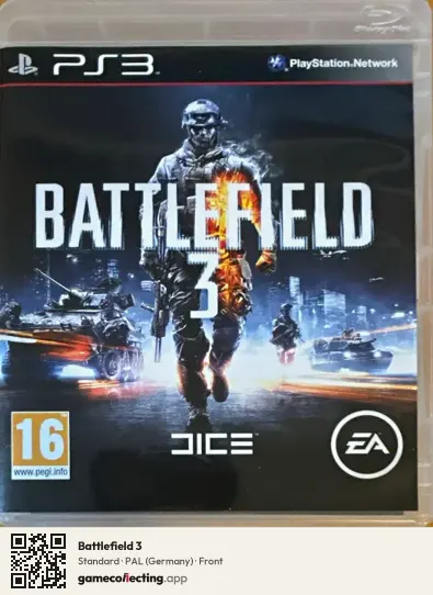 Battlefield 3 PlayStation 3, Germany box front