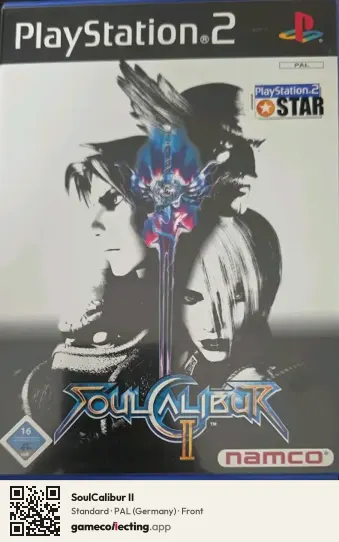 SoulCalibur II PlayStation 2, Germany box front