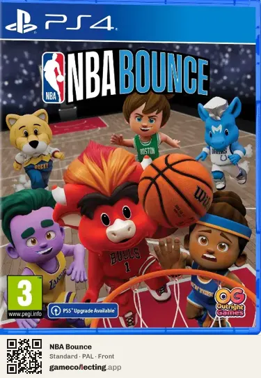 NBA Bounce PlayStation 4, PAL box front