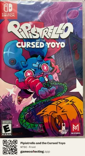 Pipistrello and the Cursed Yoyo Nintendo Switch, NTSC box front