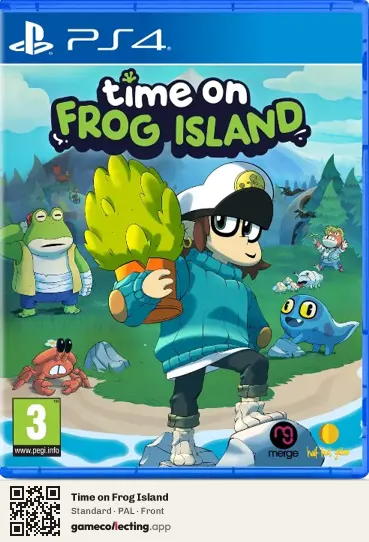 Time on Frog Island PlayStation 4, PAL box front