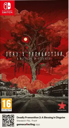 Deadly Premonition 2: A Blessing in Disguise Nintendo Switch, PAL box front