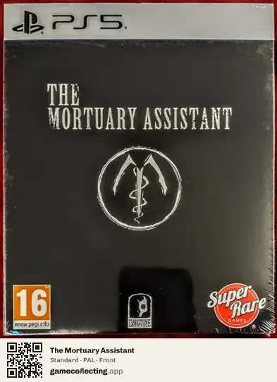 The Mortuary Assistant PlayStation 5, PAL box front