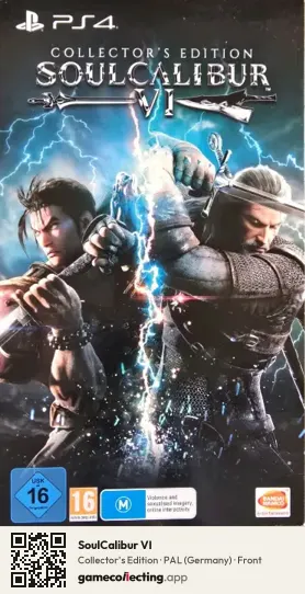 SoulCalibur VI PlayStation 4, Germany box front