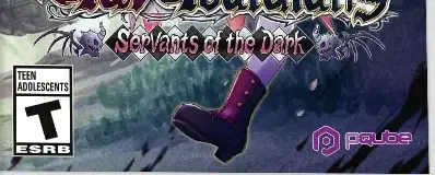 Gal Guardians: Servants of the Dark, the ESRB box on its front