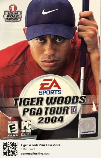 Tiger Woods PGA Tour 2004 Computer, NTSC box front