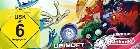 Rayman Origins, the USK square on its front
