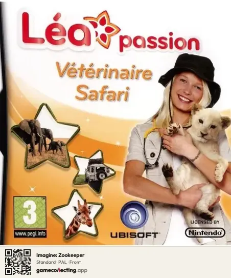 Imagine: Zookeeper Nintendo DS, PAL box front