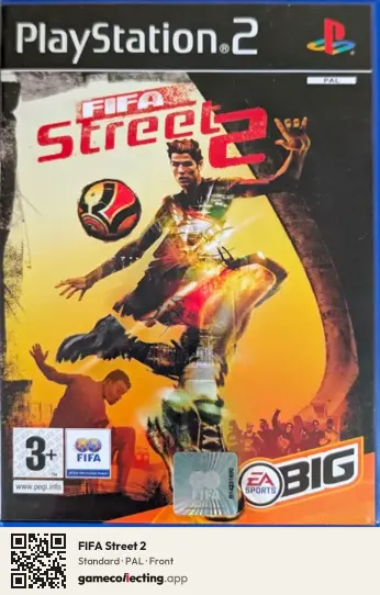 FIFA Street 2 PlayStation 2, PAL box front