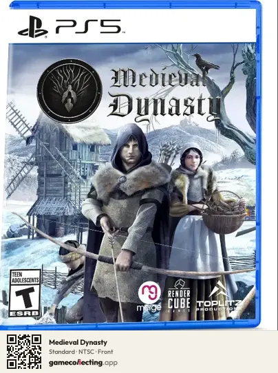 Medieval Dynasty PlayStation 5, NTSC box front