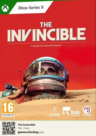 The Invincible Xbox Series X, PAL box front