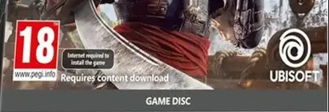 Assassin's Creed Black Flag Resynced, the PEGI square on its front