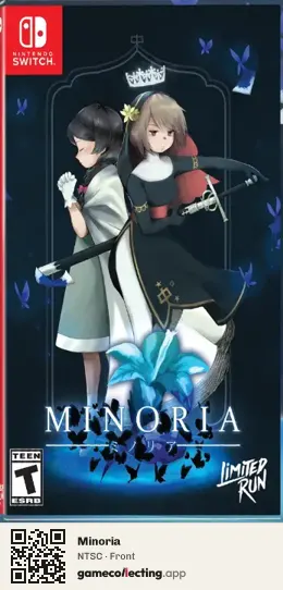 Minoria Nintendo Switch, NTSC box front
