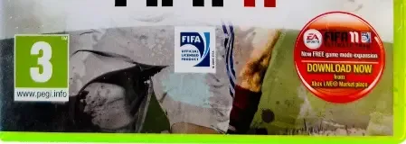 FIFA 11, the PEGI square on its front