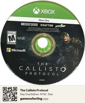 The Callisto Protocol Xbox One, NTSC disc