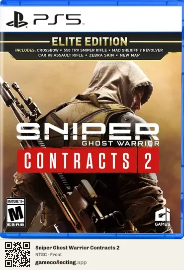 Sniper Ghost Warrior Contracts 2 PlayStation 5, NTSC box front