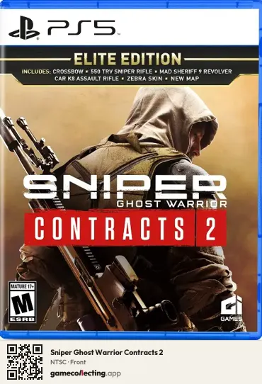 Sniper Ghost Warrior Contracts 2 PlayStation 5, NTSC box front