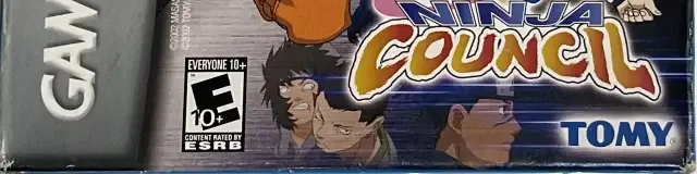 Naruto: Ninja Council, the ESRB box on its front
