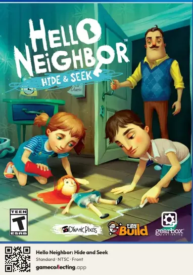 Hello Neighbor: Hide and Seek PlayStation 4, NTSC box front