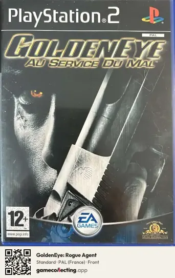 GoldenEye: Rogue Agent PlayStation 2, France box front