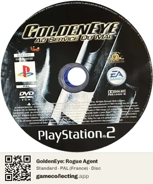 GoldenEye: Rogue Agent PlayStation 2, PAL disc