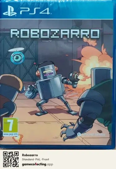 Robozarro PlayStation 4, PAL box front