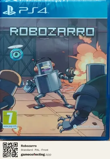 Robozarro PlayStation 4, PAL box front