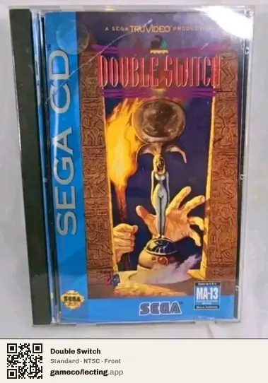 Double Switch Sega Mega-CD / Sega CD, NTSC box front