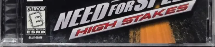 Need for Speed: High Stakes, the ESRB box on its front