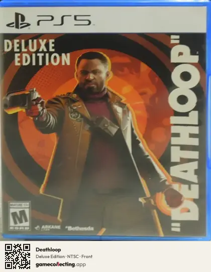 Deathloop PlayStation 5, NTSC box front