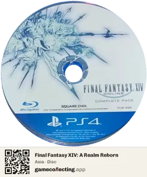 Final Fantasy XIV: A Realm Reborn PlayStation 4, Asia disc