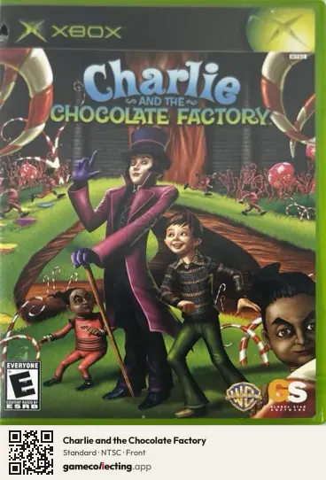 Charlie and the Chocolate Factory Xbox, NTSC box front