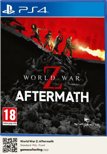 World War Z: Aftermath PlayStation 4, PAL box front