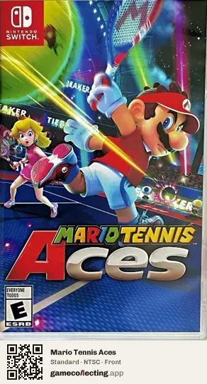 Mario Tennis Aces Nintendo Switch, NTSC box front