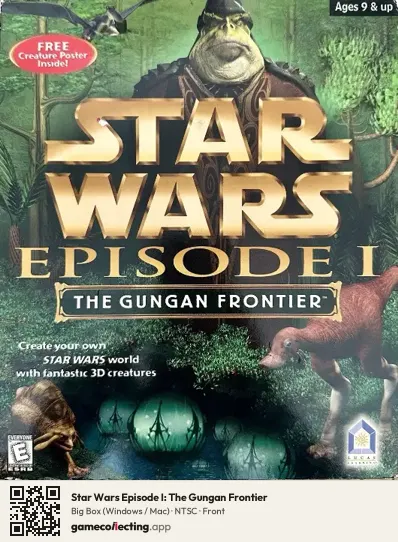Star Wars Episode I: The Gungan Frontier Computer, NTSC box front