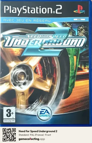 Need for Speed Underground 2 PlayStation 2, France box front