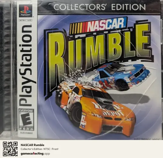 NASCAR Rumble PlayStation, NTSC box front