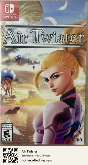 Air Twister Nintendo Switch, NTSC box front